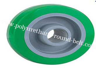 Industrial PU Coating Polyurethane Rollers Wheels / Polyurethane Wheels Replacement