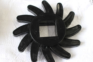 Black 90a Polyurethane Coating Bushings Replacement , Aging Resistant