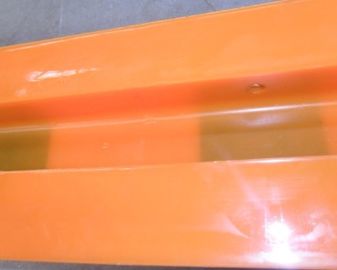 Elastic Industrial Polyurethane Parts Nature PU With Abrasion Resistance