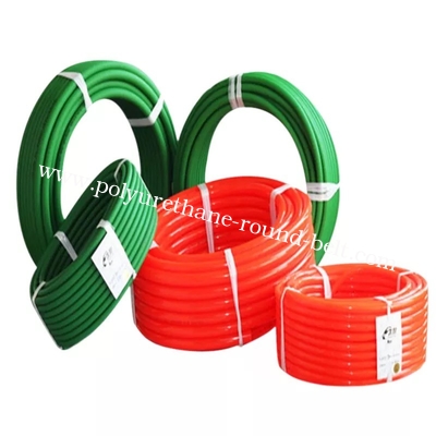 PU Polyurethane Round Belt Good Resistance Green 300m/Roll