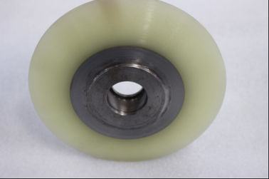Single Polyurethane Wheels Abrasion Resistant PU Rollers Wheelsnon-woven Flap Brush
