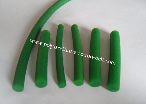 Any Color 2mm-20mm Diameter Polyurethane Rough Round Belt For Transmission